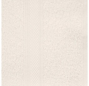 Prosop CLARYSSE ELEGANCE 70x140 cm crem, 100% bumbac