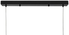 Lustra moderna cu 10 de surse de lumina si LED LINEA 120