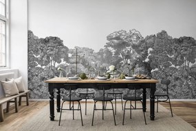 Fototapet, Bellewood, Black Toile, Rebel Walls