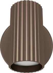 Eglo 902035 - Aplică spot de perete PORTILLO 1xGU10/5W/230V, maro