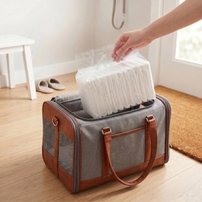 PawHut Scutece pentru Câini Masculi, 48 Bucăți cu Bandă Elastică Reglabilă, 62 x 20 cm, Alb | Aosom Romania