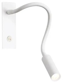 Veioză LED flexibilă Ideal Lux IO LED/3W/230V CRI 90 alb