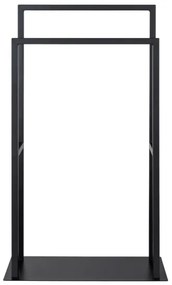 WENKO 26056100 - Suport pentru prosoape RIVALTA 46 x 80 cm inox/negru