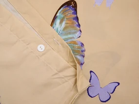 Set 2 huse de perna BRILLIANT BUTTERFLY 40x50 cm