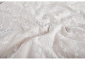 Lenjerie de pat bej din jacquard pentru pat de o persoană 140x200 cm Boston – My House