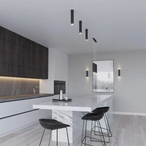 Lustră pe cablu LAGOS 1 1xGU10/40W/230V negru