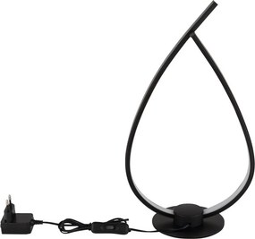 Veioza, Lampa de masa LED TRINA negru