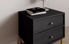 Noptiera, 51.8x50x40.8 cm, Tili, ADRK Furniture (Culoare: Eucalipt)