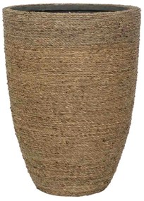 Květináč Ben, barva přírodní slaměná, více velikostí - PotteryPots Mărime: XL - v. 72 cm, ⌀ 52 cm