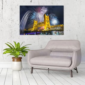 Tablou - Noaptea de Revelion (90x60 cm)