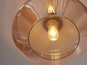 Plafoniera design decorativ Verona, amber