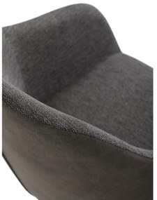Set de scaune de sufragerie cu mecanism deîntoarcere DCH-Y1143 GREY2, 2 buc.