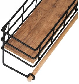 Raft Sepusi (stejar + negru) . 1095902