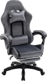 Scaun de birou/gaming, gri, LOPES