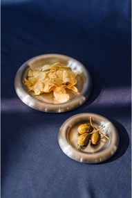 Farfurii argintii 2 buc. din oțel inoxidabil ø 28 cm Roto – noo.ma