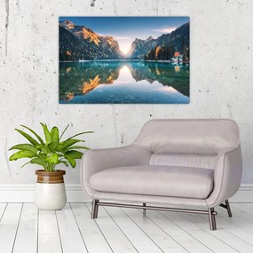 Tablou - Lacul montan (90x60 cm)