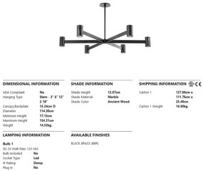 Candelabru, lustra LED design modern PREDOCK