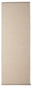 Covor tip traversă pentru interior și exterior crem 70x200 cm Effi Mud – Pappelina