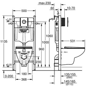 GROHE 39900000 - Set SOLIDO 6 în 1, 1,13 m, ceramică/alb