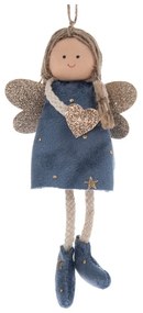 Ornament de Crăciun din material textil 16 cm Angel – Dakls