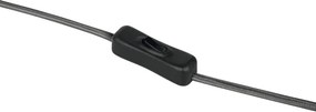 Osram - Aplica de perete PLISSEE 3xE27/15W/230V antracit