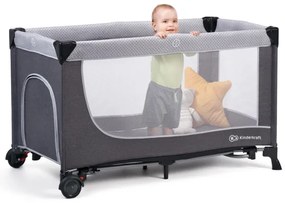 Pătuț portabil LEODY gri KINDERKRAFT