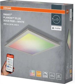 Osram - Plafonieră LED SMART+ PLANON RGBW, reglabilă, 20W, 230V