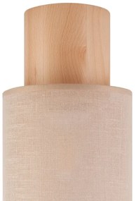 Plafonieră ARI 1xE27/60W/230V d. 16 cm bej fag