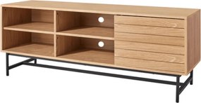 Masuta TV VALMOR 140x40 cm, decor stejar
