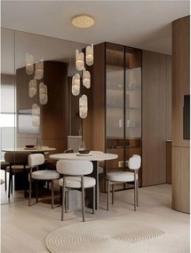 Lustra LED suspendata design decorativ LUCIEN 3000K