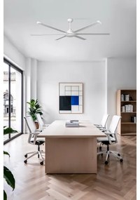 Ventilator de tavan FARO 34202 ROTTERDAM XL alb d. 200 cm + telecomandă