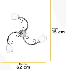 Plafonieră ONLI ODINO 3xE14/6W/230V