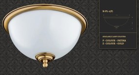 Plafoniera design clasic realizata manual N