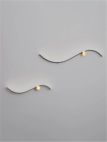 Aplica de perete cu lumina ambientala LED Wave