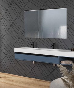 Kolpa San Quadrum Oglinda cu iluminare LED 90x80 cm