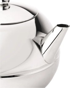 Ceainic argintiu din oțel inoxidabil 1,2 l Bella Ronde – Bredemeijer