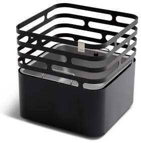 Grătar / șemineu pentru grădină CUBE, negru - Höfats