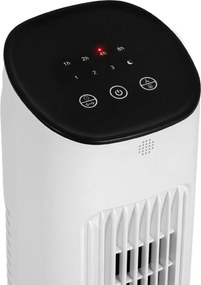 Ventilator turn HOMCOM cu telecomandă, 3 viteze, mod de repaus | Aosom Romania