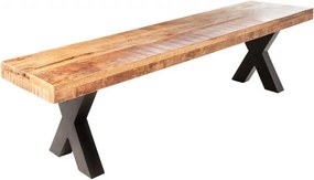 Banca industrial style Iron Craft mango, 160cm
