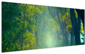 Tablou cu drum dea lungul cu copaci (120x50 cm), în 40 de alte dimensiuni noi