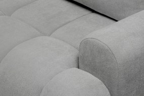 Canapea Lutario cu funcție de dormit - țesătură hidrorepelentă gri Venice 2023