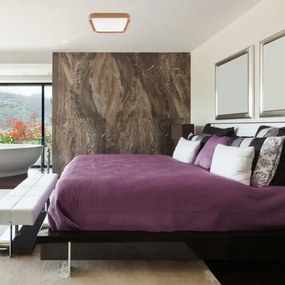 Plafonieră LED Brilagi MANAROLA CUBIC LED/24W/230V + telecomandă