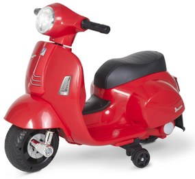 Motocicleta pentru Copii HOMCOM Brand Vespa 6V, 18-36 luni | Aosom Romania