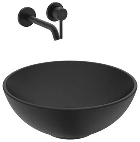 Lavoar pe blat Ideal Standard Strada 41 cm negru mat