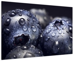 Tablou cu fructe cu picături de apă (90x60 cm)