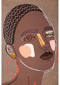 Tablou 80x100 cm Tribal – Mauro Ferretti