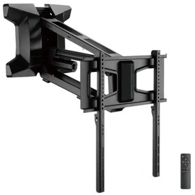 MK FLORIA MKF-21DM647 - Suport TV de perete cu braț articulat 70" negru +telecomandă