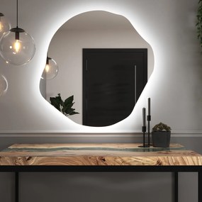 Oglindă LED organică cu iluminare A35