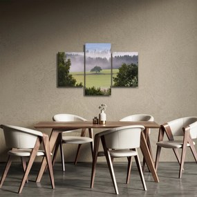 Tablou - Lunca cu copac (90x60 cm)
