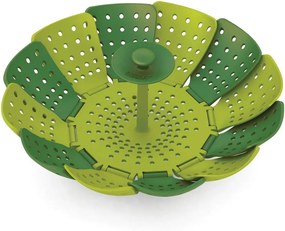 Steamer / sită pentru gătit cu aburi Joseph Joseph Lotus Plus, verde